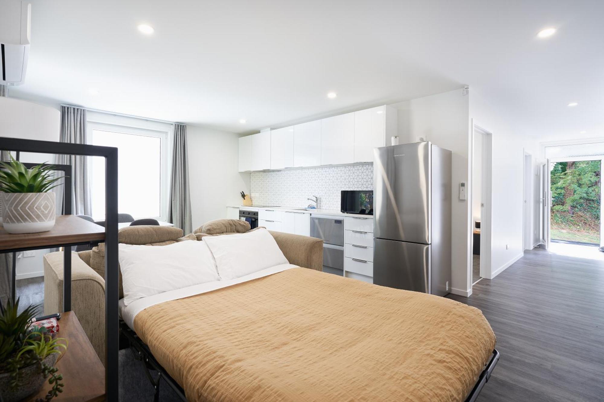 Modern Central Apartment, Flexible Bed Options Dunedin Extérieur photo